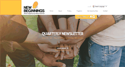 Desktop Screenshot of newbeginningswindsor.com