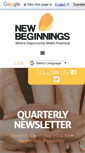 Mobile Screenshot of newbeginningswindsor.com