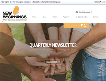 Tablet Screenshot of newbeginningswindsor.com